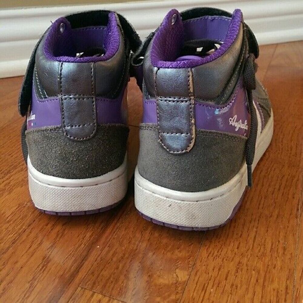 Australian Sneakers - Grey, Purple, White - Size 5 - Picture 7 of 8